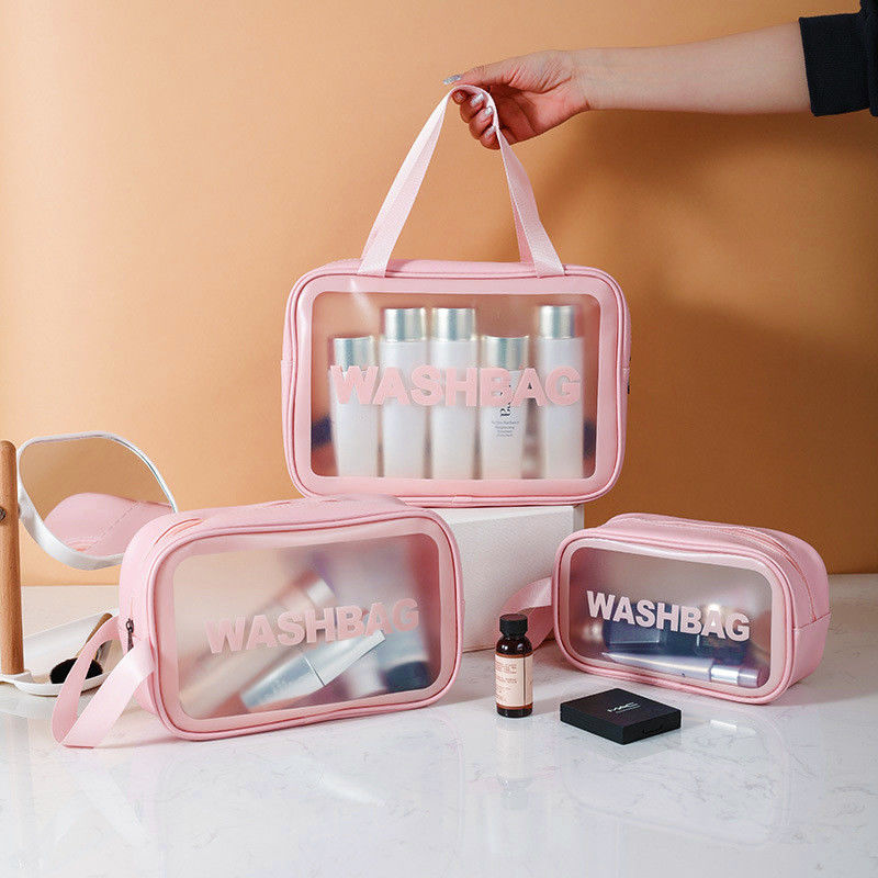 Bolsa de moda cosmética bolsa de maquillaje impermeable para el último diseño viajes viajes de mujeres