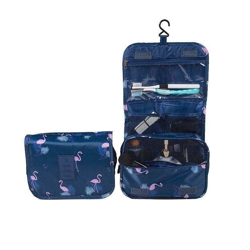 Bolsa organizadora de maquillaje Bolsa de maquillaje de color de nylon personalizada para almacenamiento profesional de maquillaje