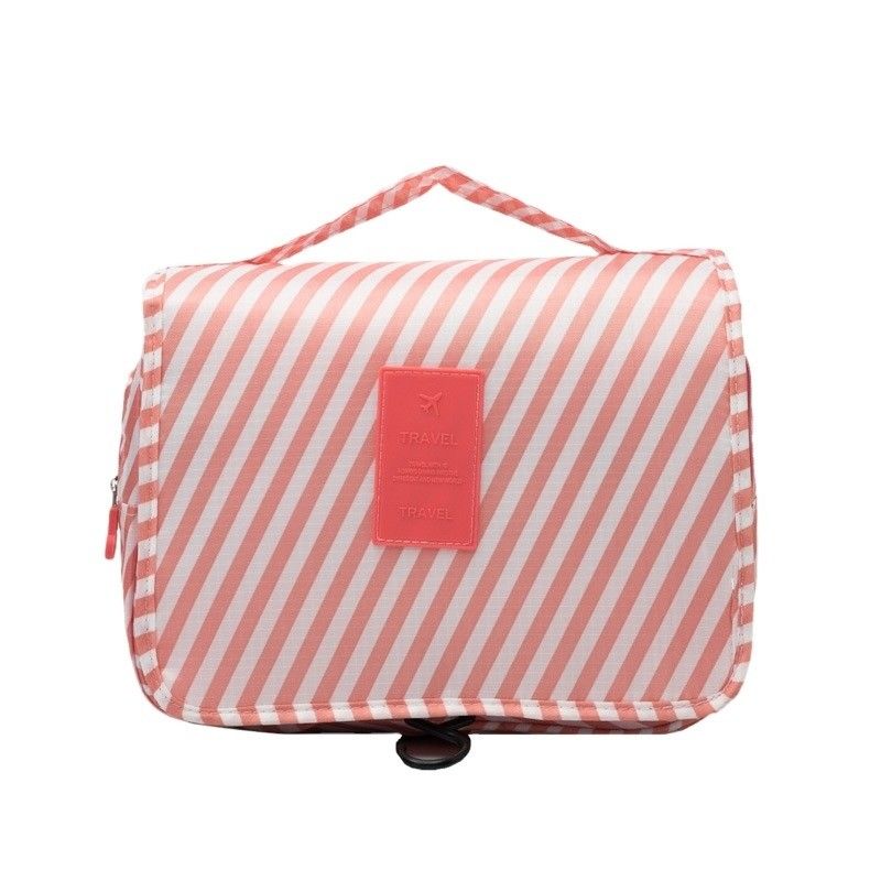 Bolsas de maquillaje de color personalizado Bolsas de maquillaje de marca privada Bolsas cosméticas de viaje para logotipo personalizado