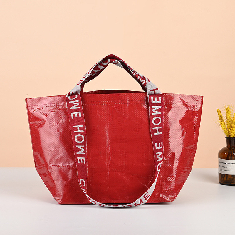Bolso de bolso de polipropileno laminado con mango