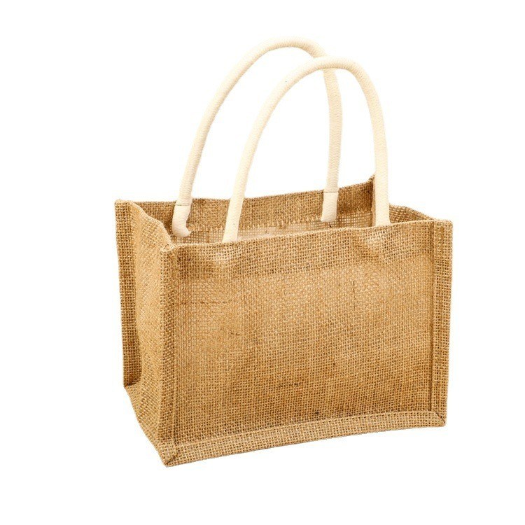 Bolsa de Jute de Burlap Pequeño Personalizado para la Compra Color Personalizado y OEM / ODM Aceptable