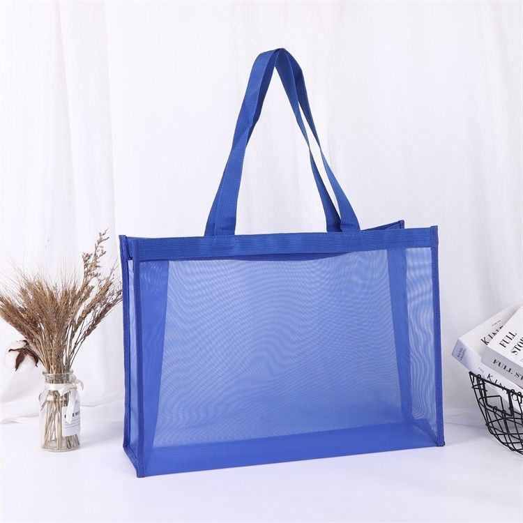 Bolso de bolsillo de compras de gran capacidad con logotipo personalizado y personalizado