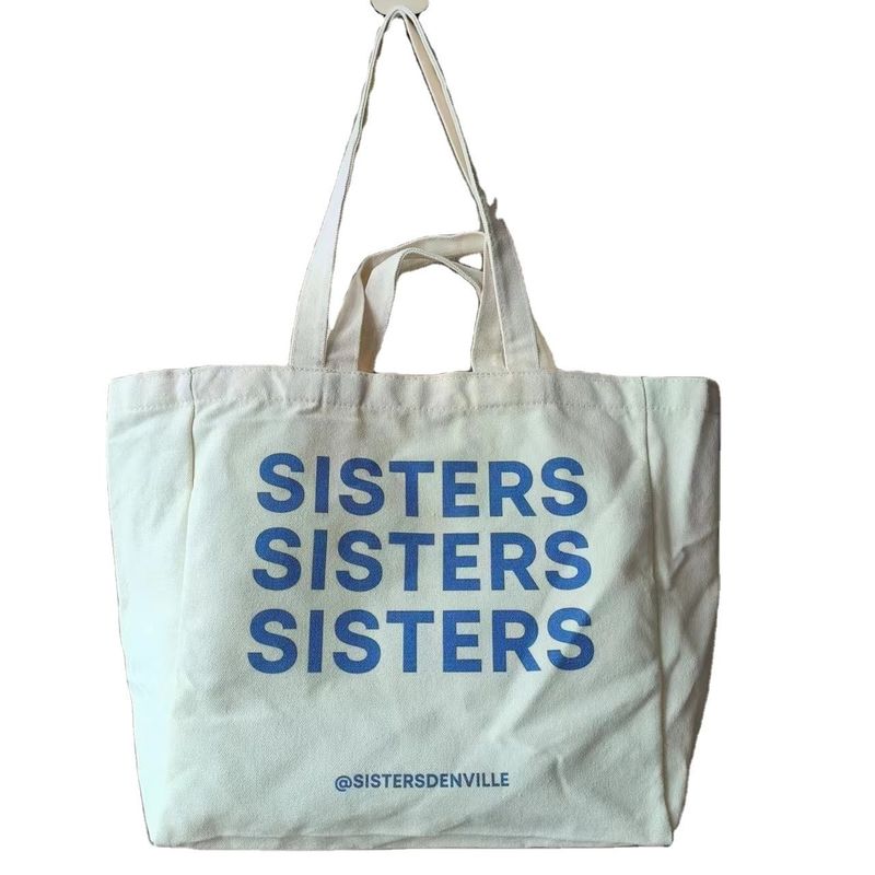 Reutilizable Impreso a medida Eco reciclado de algodón orgánico simple de lona bolsa de toque con logotipo
