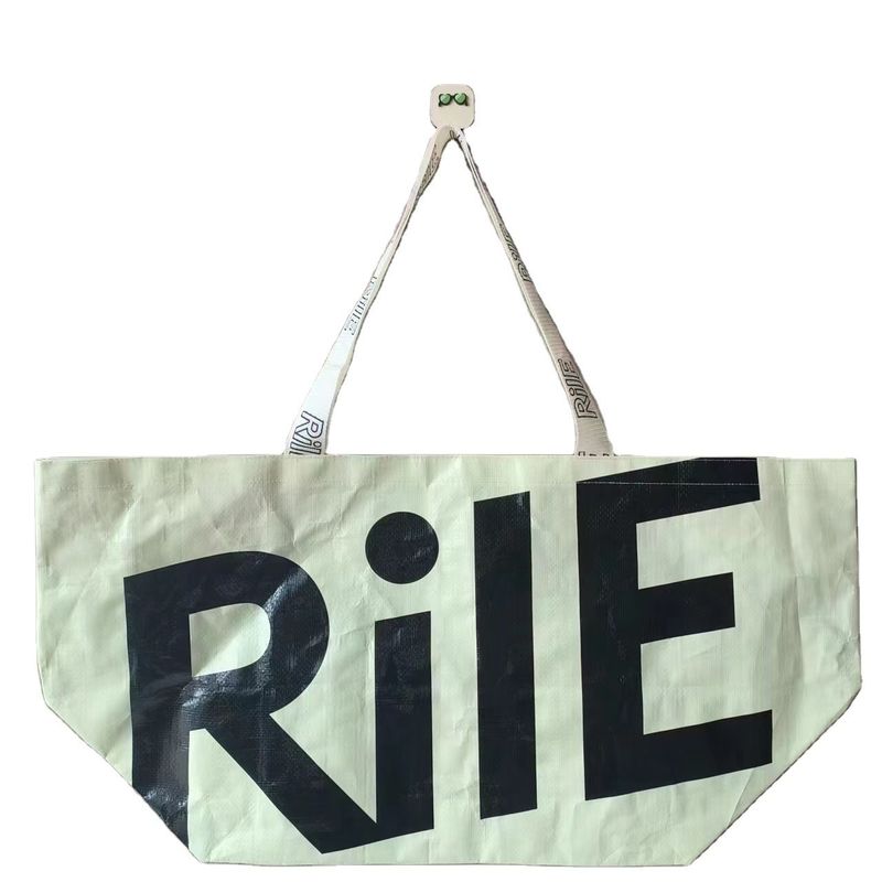 Bolso de bolsa de vida escolar reutilizable con impresión a todo color y tamaño extra grande