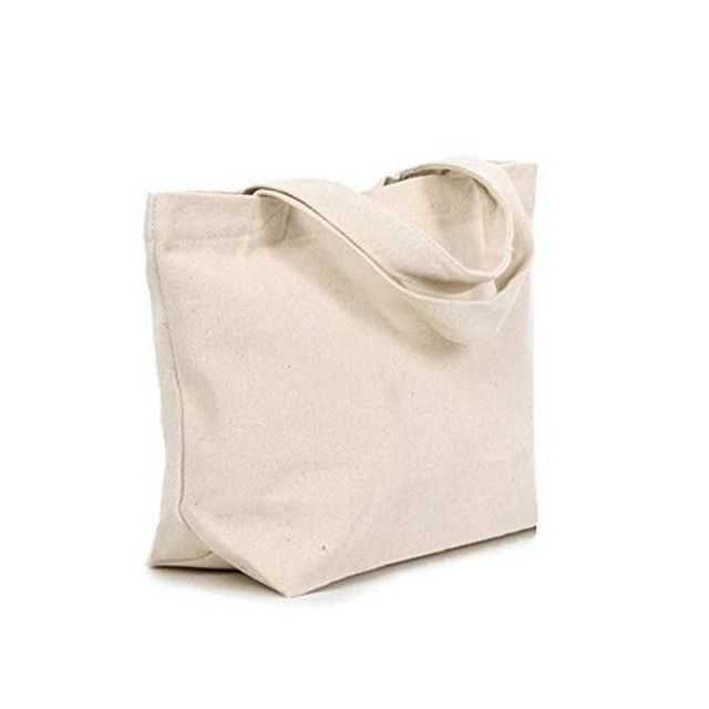 Vida escolar diaria Reutilizable Bolsa de compras orgánicas Bolsa de algodón con logotipo personalizado