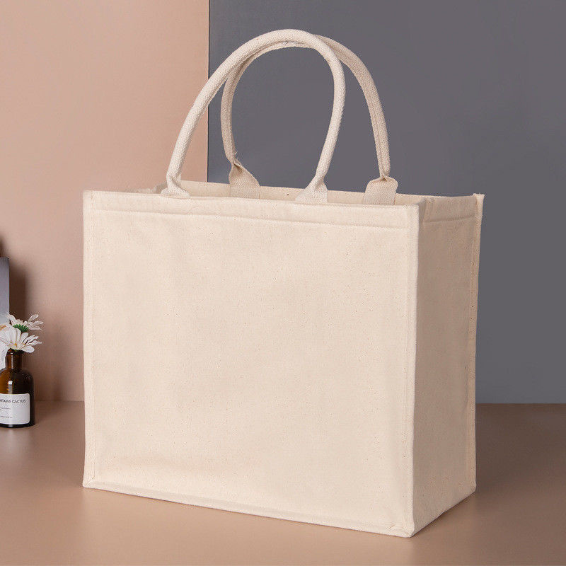 Bolso de ropa de algodón laminado impermeable para compras