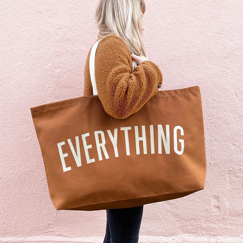 Bolsa de bolsillo de comestibles de lienzo de estilo manejable perfecta para promocionar su y el medio ambiente