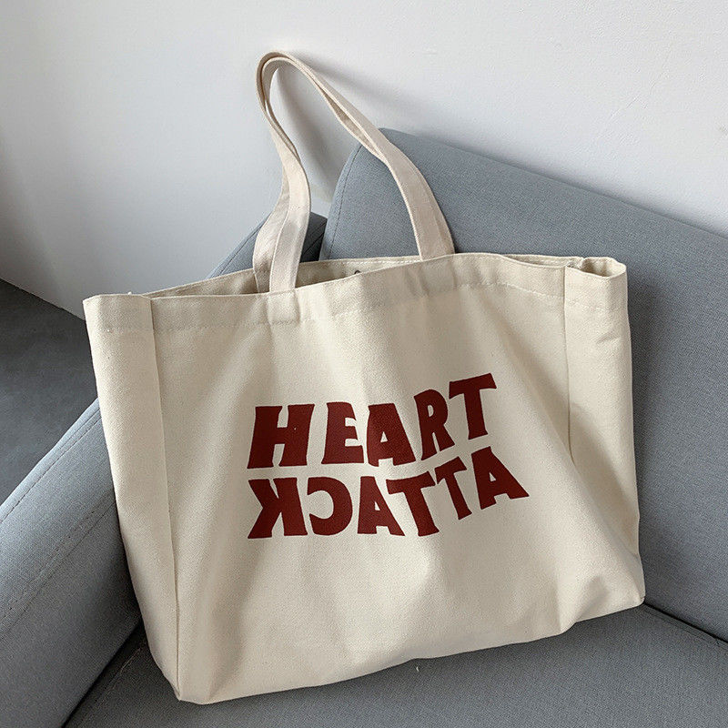 2022 Moda Custom Women Canvas Tote Bag para las compras con material ecológico