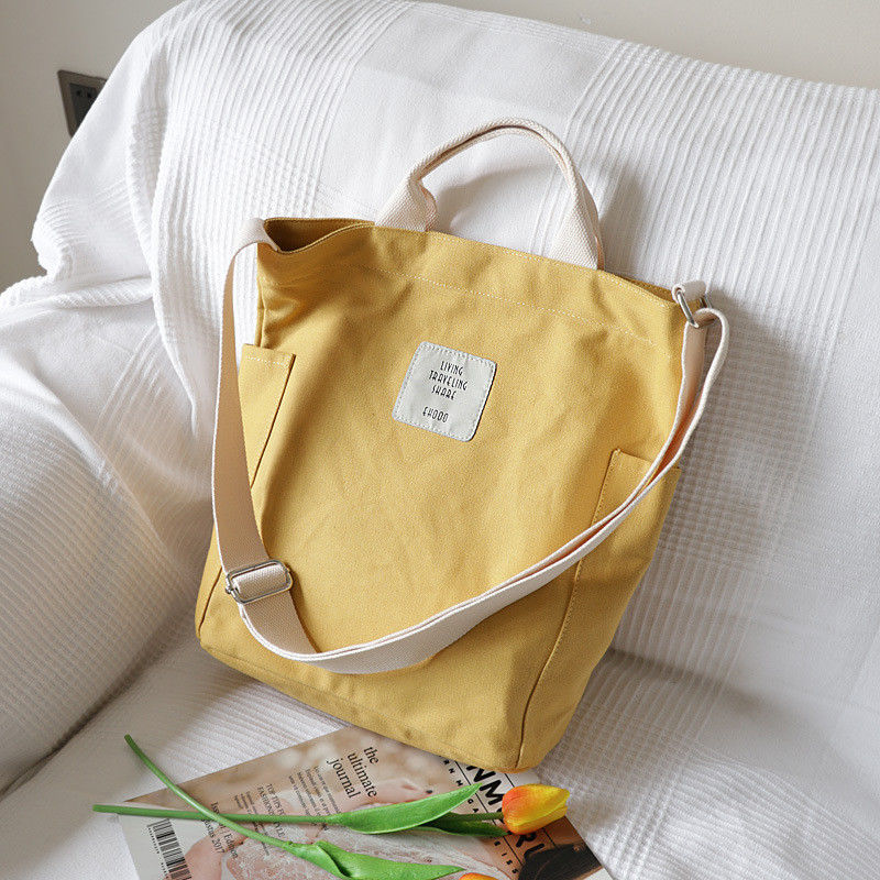 Color personalizado tamaño mediano chica lienzo pecho cuerpo cruzado toque hombro bolso mensajero
