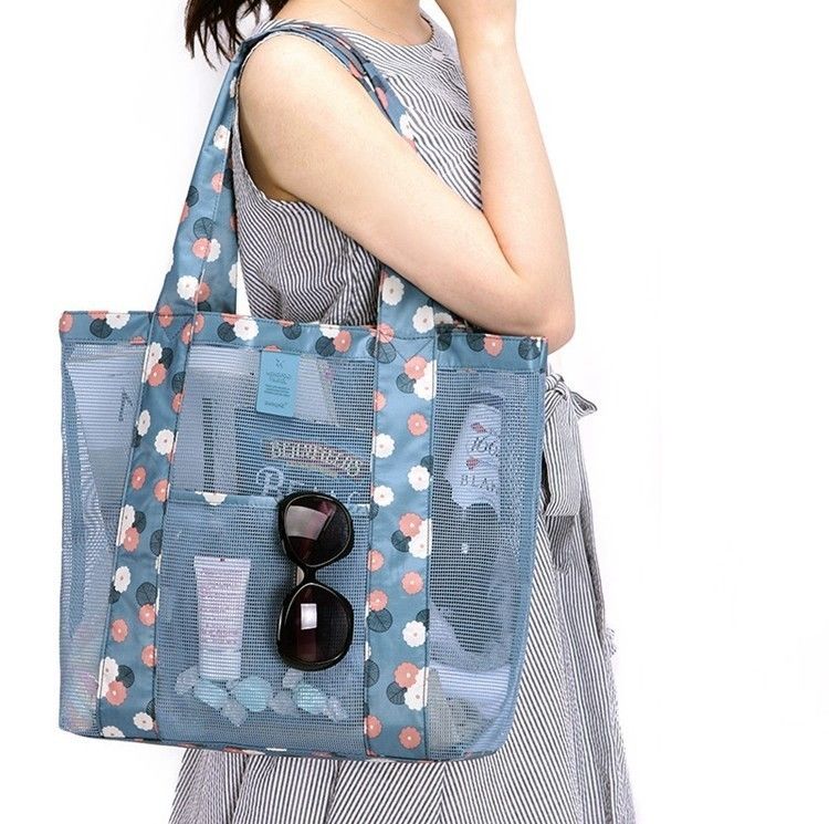 Bolsas de moda de viaje bolsas de hombro transparentes bolsas de playa transparentes
