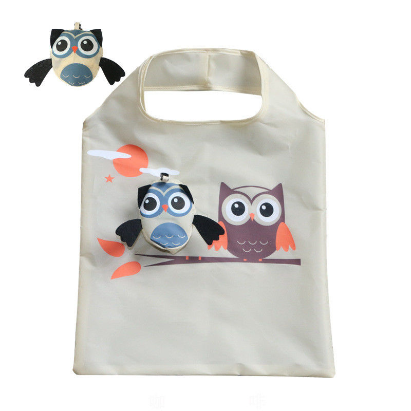 Carinoso animal RPET bolsas de compras para compras senderismo carta de viaje impresión bolsa de algodón